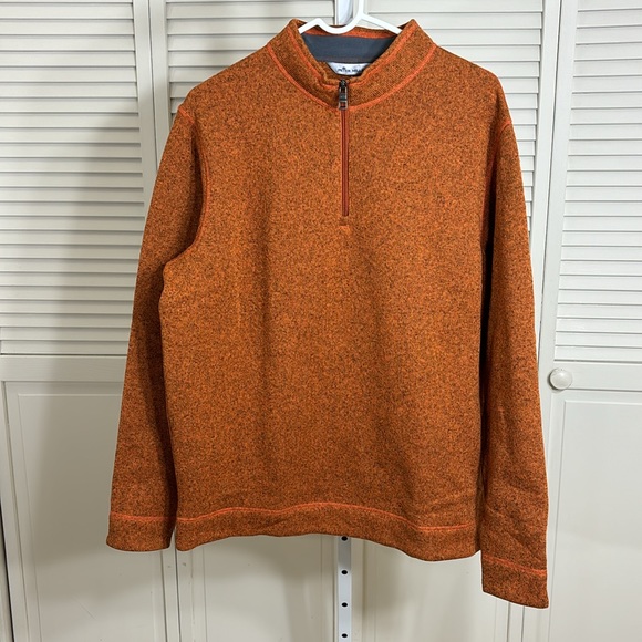 NWT Peter Millar Crown Men's Sweater Fleece Quarter Zip Large - Picture 5 of 15